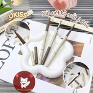 [UKISS] Ukiss Double-Headed Gel Pencil Eyeliner with Convenient Blending Brush, Fine Matte Sharpenin