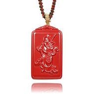 【正佳珠寶】帝王硃砂 關聖帝君 關公硃砂 36g 硃砂吊墜