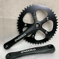 Crank Single 46T Fixie BMX Exodus Crank Fixie Crank Fixie Bike Exodus Crank Exodus Single
