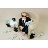 Baby boss costume baby photo props baby photography baby boss costume