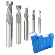 【hot】❍ 1pc 2 Flute Straight Shank End Mill Bits Milling Cutter 4/6/8/10/12mm