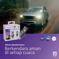 PHILIPS Ultinon WeatherVision U2510 3500K H3 H4 H7 H11 HB3/4 LED Lamp