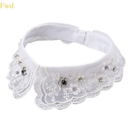 Fwd False Collar Necklace Women Detachable Collar Choker Collar Necklace Dickey Collar Beaded Collar