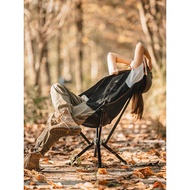 C cliq Moon Chair Installation-Free Outdoor Folding Chair Aluminum Alloy Camping Chair Ultra-Light Q