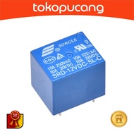 Relay 12V 10A Original Songle SRD-12VDC-SL-C 5pin T73 DC Control Coil
