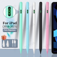 สำหรับ Apple pencil 2 iPad ปากกาสไตลัสแบบปฏิเสธฝ่ามือสำหรับ iPad Pro Mini 6 Air สำหรับ Apple iPad PEN PEN pencil พร้อมจอแสดงพลังงานแบบดิจิตอล