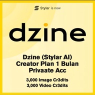 Dzine Creator Plan | 3K Cr3dts Image + Video | Pr1vaate Accss