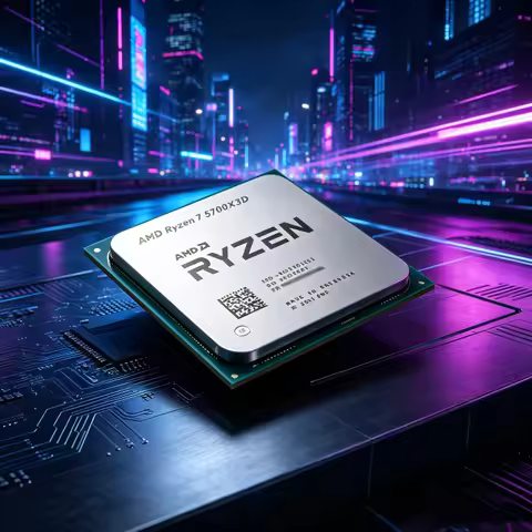 Ryzen 7 5700X3D Bulk Tray CPU AMD 5000 Series 8 Core 16 Thread 4.1GHz Max Boost 105W TDP AM4 DDR4 Pr