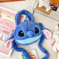 DARON Stitch Plush Bag Kids Gifts Christmas Gifts Stitch Plush Toy Anime Plush Plush Toys Anime Stuf