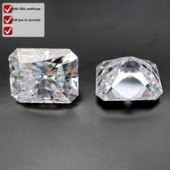 Vvs1 Clarity D Color Radian Cut Moissanite Loose Diamond 50 Points/1ct/2ct/3ct/4ct/5ct