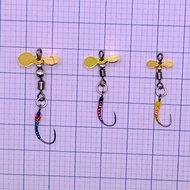 Bug bait for ditch fishing, spinning spoon bug for tilapia ditch fishing