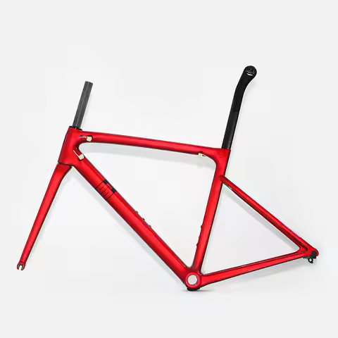 delihea PURE Carbon Climbing Road Bike Frame,Fork Seatpost Clamp Headset,Customized Color Possible