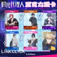 vein Felix Charles Xavier Photo Card Anime KeyChain ‌Link Click Men Key Chain for Women Cartoon Acry