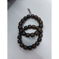 Natural agarwood bracelet kayu gaharu 沉香手串 单/两圈