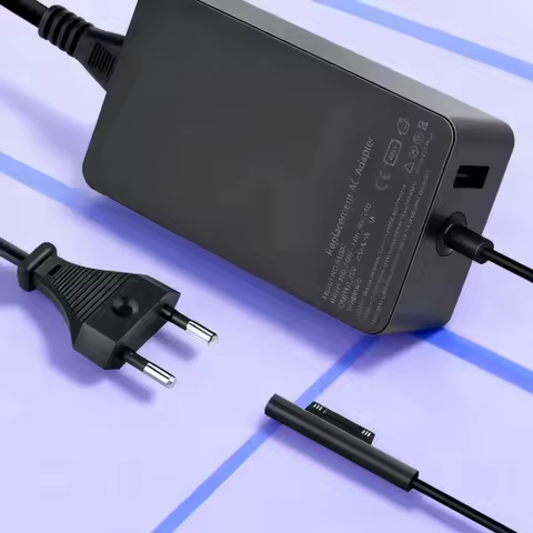 SUNYDEAL Surface Pro Charger - 36W/44W/65W/102W Options Available, 65W 15V 4A for Microsoft Surface 