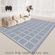 Living room rug rug for study desk computer chair mat floor mat Swivel chair soundproof living room bedroom wooden floor protective mat