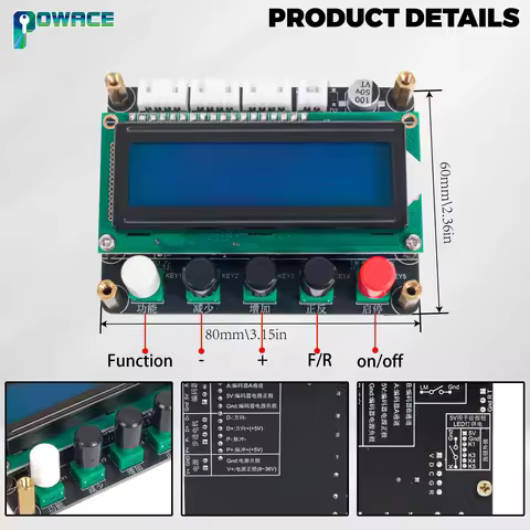 Electronic vehicle thread controller Stepper Motor Drive self-tapping For WM210V-422 BHC210 HS210 JY
