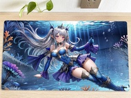 YuGiOh Table Playmat Tearlaments Scheiren TCG CCG Trading Card Game Mouse Pad Gaming Play Mat Free Bag