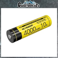 Nitecore 18650 4000mAh 10A Protected Li-ion Rechargeable Battery NL1840HP