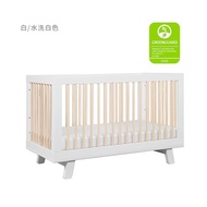 [A8 Mama&amp;Dada]BabylettoHudson嬰兒床(不含床墊)-白色/水洗白色