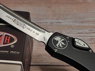 มีดสปริง ยอดเยี่ยม ทันสมัย ยี่ห้อ Microtech รุ่น HALO VI S/E สำเนาจีน เล่มนี้พิเศษใบหัวตัด แนวทรงทัน