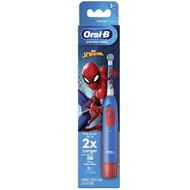 ⚜️ ORAL-B : Pro Battery Kids "Toothbrush Spiderman" - 1's ⚜️