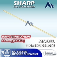 LC-60LE650M SHARP 60" LED TV Backlight 60 INCH Lampu TV LC-60LE650 LC60LE650 LC60LE650M