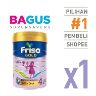 Friso Gold Step 4 Milk Formula (1 Tin) / Tarikh Luput: Ogos 2023