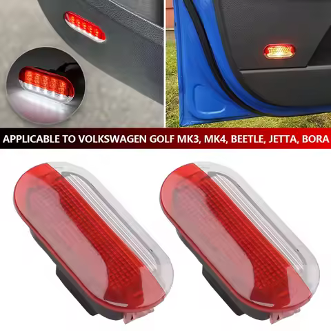 For VW Golf 4 Polo Mk4 Bora 6R 1J0 949 105a 1j0949105a 1j0947413 1J0 947 413 2pcs Led Door Courtesy 