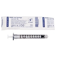 !!! BD syringe 1 mL Luer Lock (Lock Head)