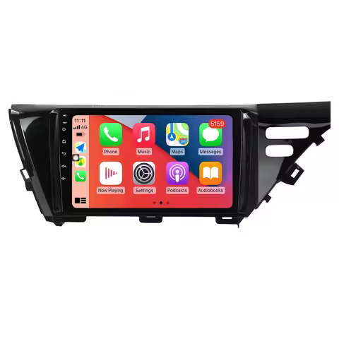 RoverOne Car Radio Carplay Android Auto for Toyota Camry 8 XV 70 2017 - 2020 Stereo Touch Screen GPS