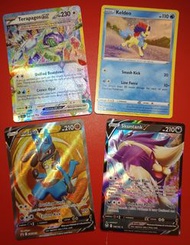 S65 無損超靚 路卡利奧 Lucario V Promo FULL ART NM $200 坦克臭鼬 Skuntank V NM $30 太樂巴戈斯 Terapagos ex Double Rare