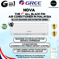 Gree 1HP, 1.5HP, 2.0HP & 2.5HP Non Inverter Air conditioner penghawa dingin
