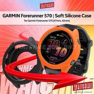 Case for Garmin Forerunner 570 47mm 42mm, Soft Cover, Silicone Casing (for garmin watch forerunner 5