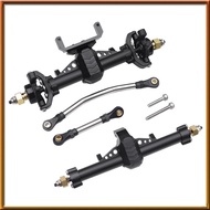 [chasoedivine.] Front Straight Axle Rear Straight Axle for 1/24 Scx24 RC Car Upgrades Parts