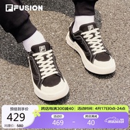 FILA FUSION斐乐潮牌男子潮流板鞋2024时尚帆布鞋街拍运动鞋