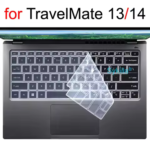 Keyboard Cover for Acer TravelMate 13 14 P6 P4 P2 TMP614 TMP414 TMP214 P414 P214 Spin TMP413 Silicon