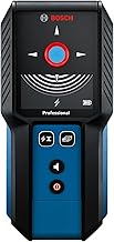 Bosch Professional GMS120-27 Digital Detector (Metal Behind Walls, Non-Ferrous Metals, Power Lines, 