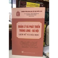 Book - Management and Development of Thang Long - Hanoi (History and lessons)