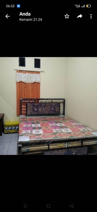 Ranjang besi minimalis 180x200 khusus Jabodetabek