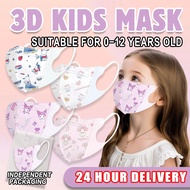 60PCS Duckbill 3D kid mask 0-12 year Face Maskfor Kids 3ply 3D Protective Kids Mask  小孩口罩 口罩