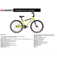 Haro BMX Bikes Pistol Adults Bicycle 29 inch