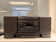 Aiwa NSX-990 Stereo System with CD, Cassette, and Karaoke
