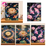 【PL】Koi Pond 5D DIY Diamond Painting/Digital Oil Painting crystal cross stitch Full Round Diamond Mo
