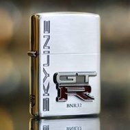 Zippo - ZIPPO ZA-5-206A / ZBT-5-206A 日版．GT-R 標誌徽章．亮銀色