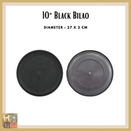 10" BLACK BILAO/PLASTIC BILAO/PLASTIC BILAO 10"/BILAO/BLACK BILAO