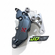 JUPITER Z BRAKE PACKAGE KTC KYTA KYTACO 4 PISTON 4P GREY CALIPER + JUPITER Z CALIPER BRACKET 260 300
