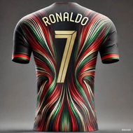 The Special Edition CR7 No. 7 Breathable Quick-Drying Sweat-Wicking Colorful Football Jersey Adult_C
