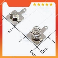 XO [30 Pieces]- AA Battery Pin Contact Spring Solder PCB V6 10x9mm IoT Maker 90