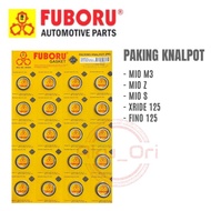 10 pcs MUFFLER GASKET MIO M3 FUBORU asbes exhaust mio z mio s xride 125 fino 125